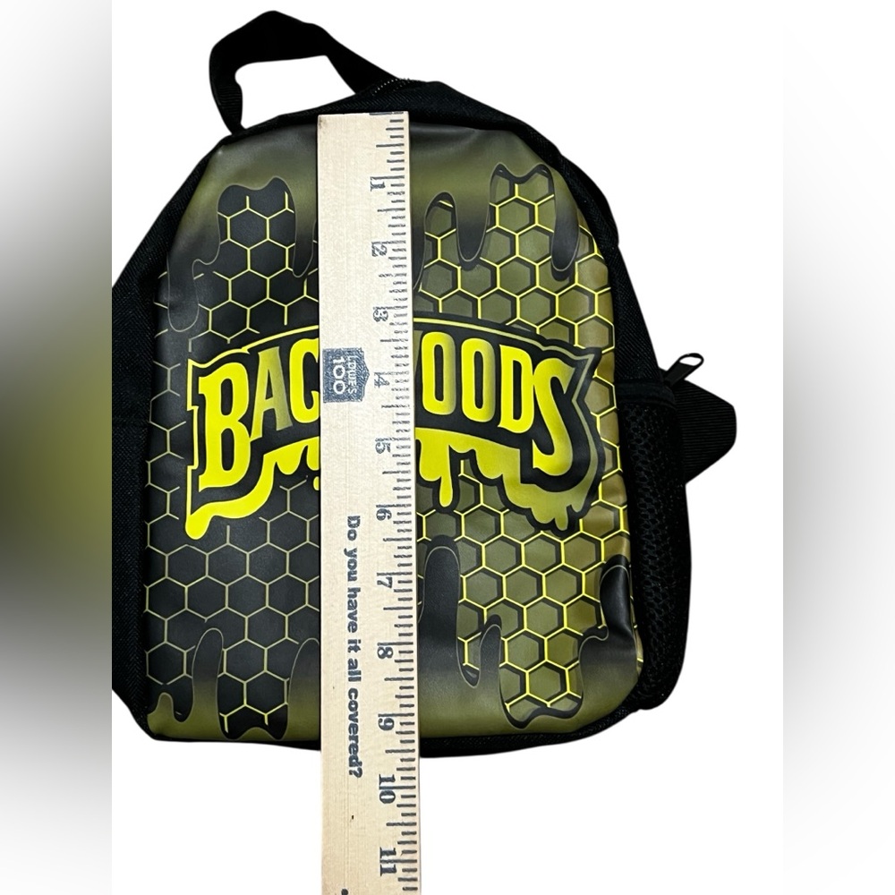 Backwoods men’s Multi Purpose‎ Adjustable Shoulder Sling Bag Black Yellow - Picture 5 of 11